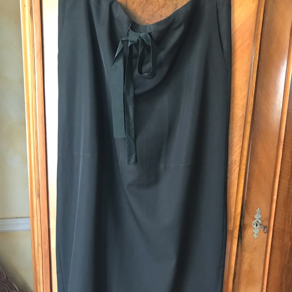 Christa De Carouge Swiss designer slim gabardine skirt one size